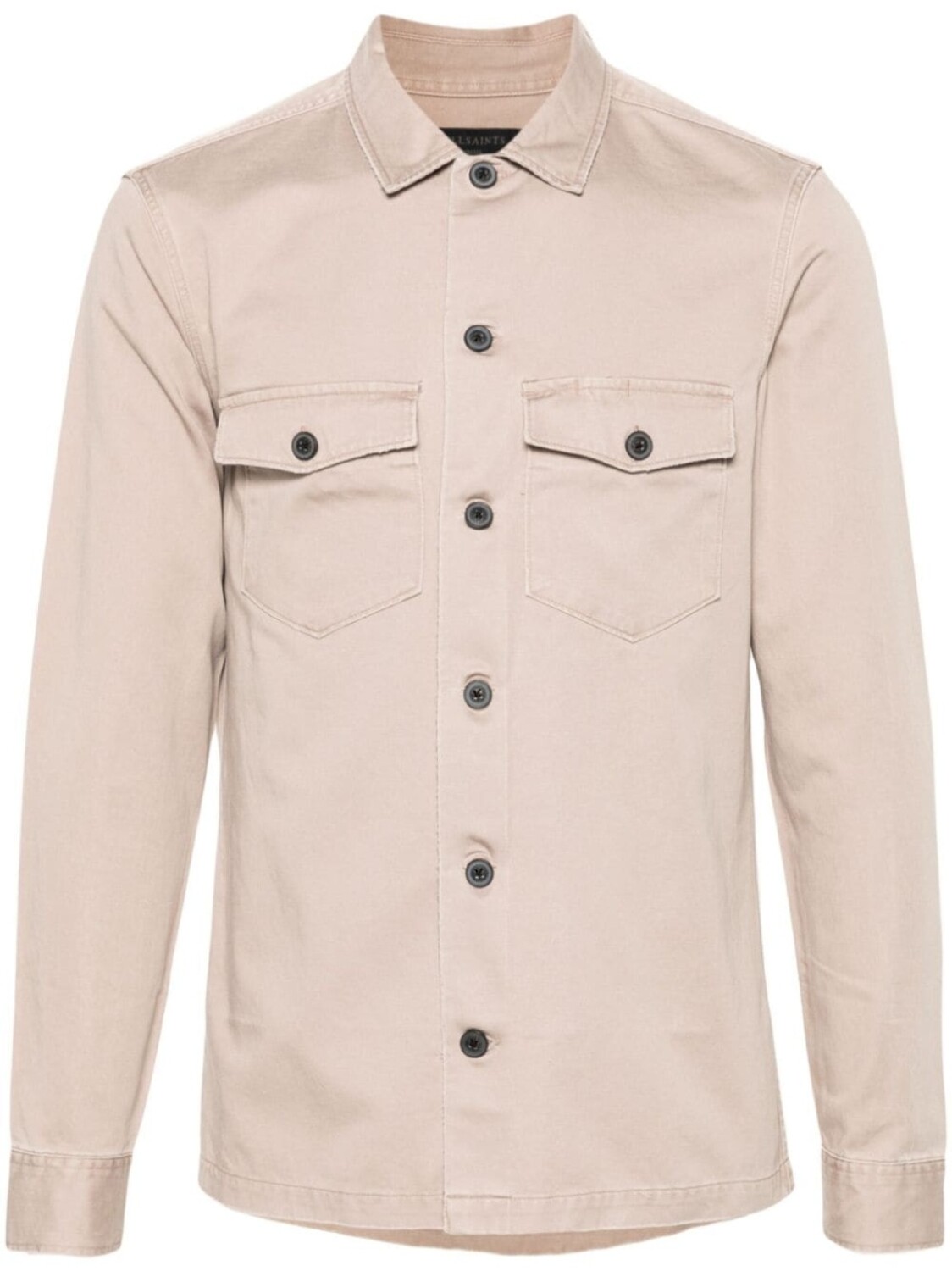 

AllSaints футболка Firebase с эффектом потертости, нейтральный цвет