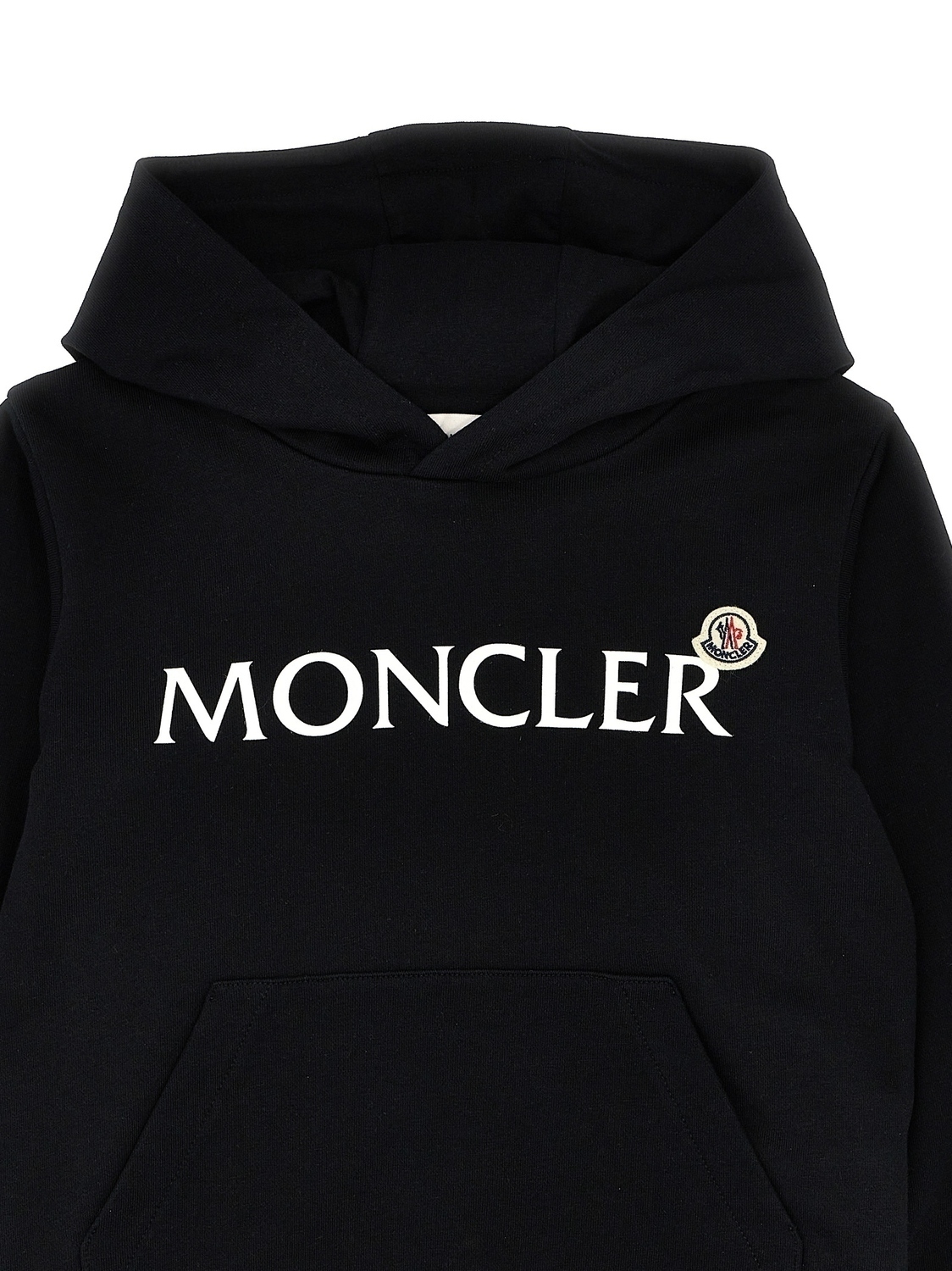 Толстовка с логотипом Moncler Enfant, черный — фото 3