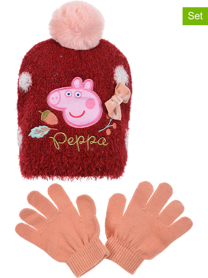 

Шапка Peppa Pig, красный