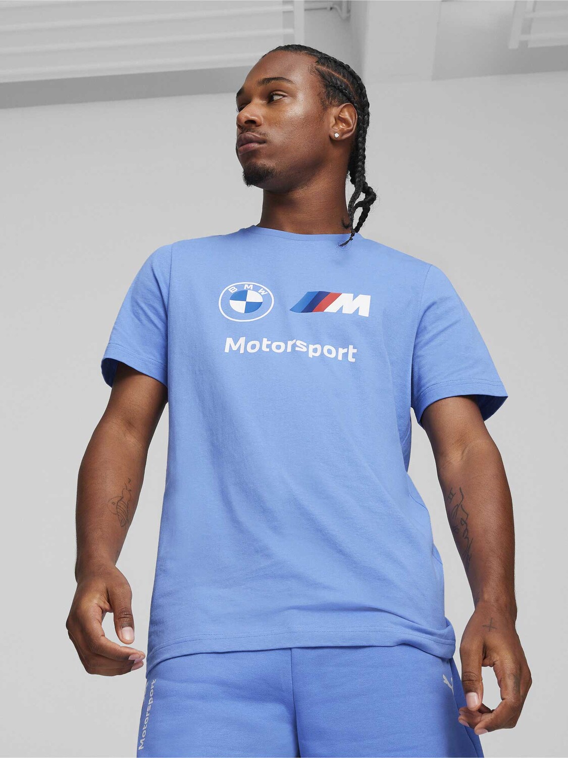 

Футболка Puma BMW MMS ESS Logo, синий