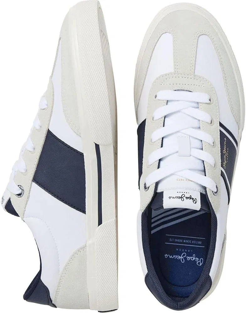 Кроссовки Pepe Jeans Herren Kenton Club M, White — фото 4