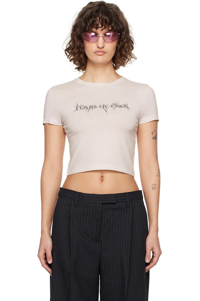 

Детская футболка Tears of Eros Liza Keane, цвет nude