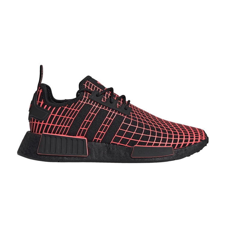 

Кроссовки adidas NMD_R1 'Black Turbo Grid', черный