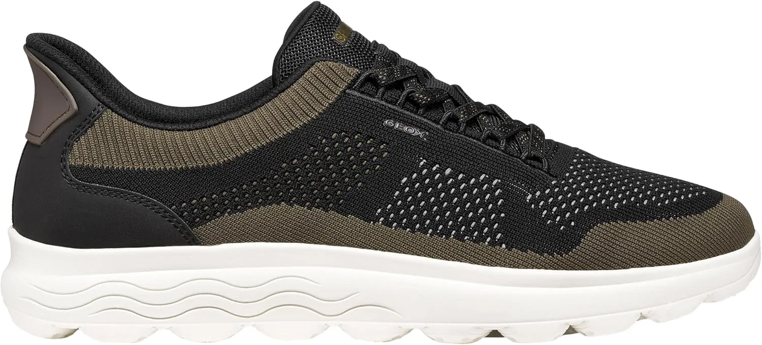 Мужские кроссовки Geox U Spherica Plus E, Black Military — фото 2