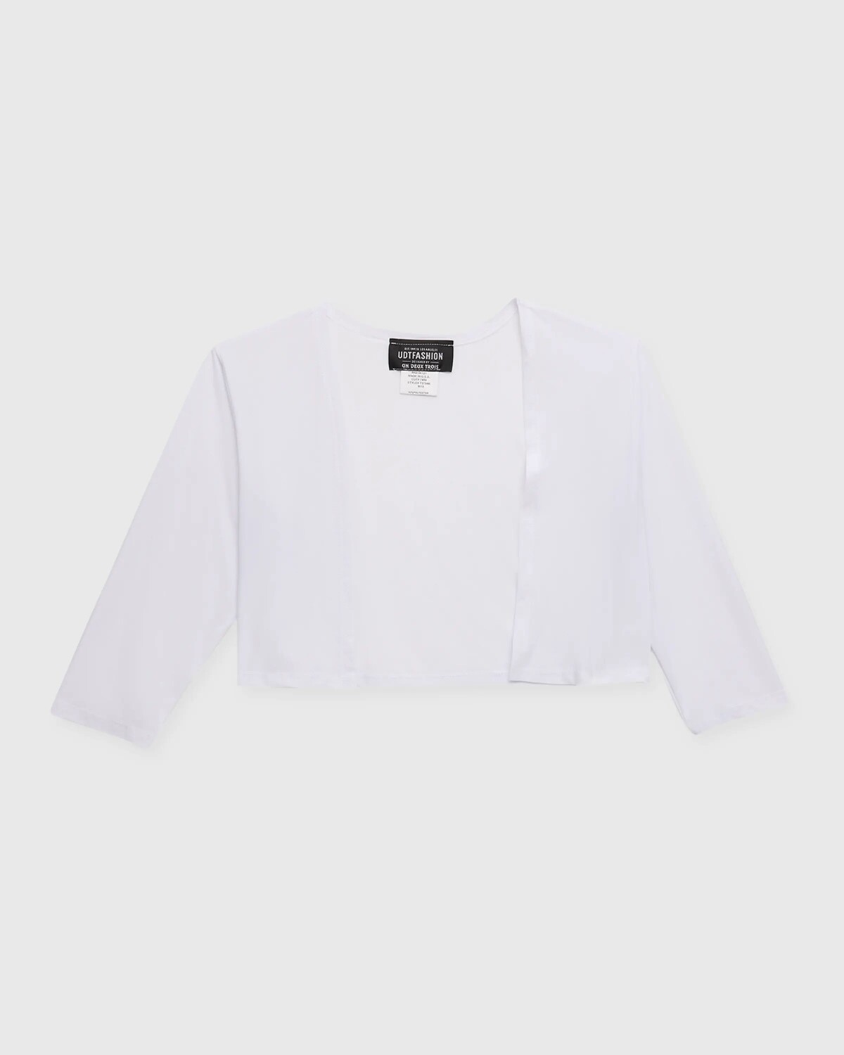 

Куртка-болеро для девочки, размер S-XL Un Deux Trois, цвет White