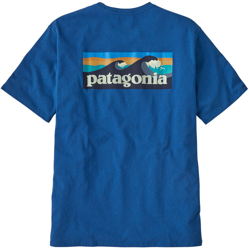 

Мужская футболка с короткими рукавами и карманами Respons Patagonia, синий