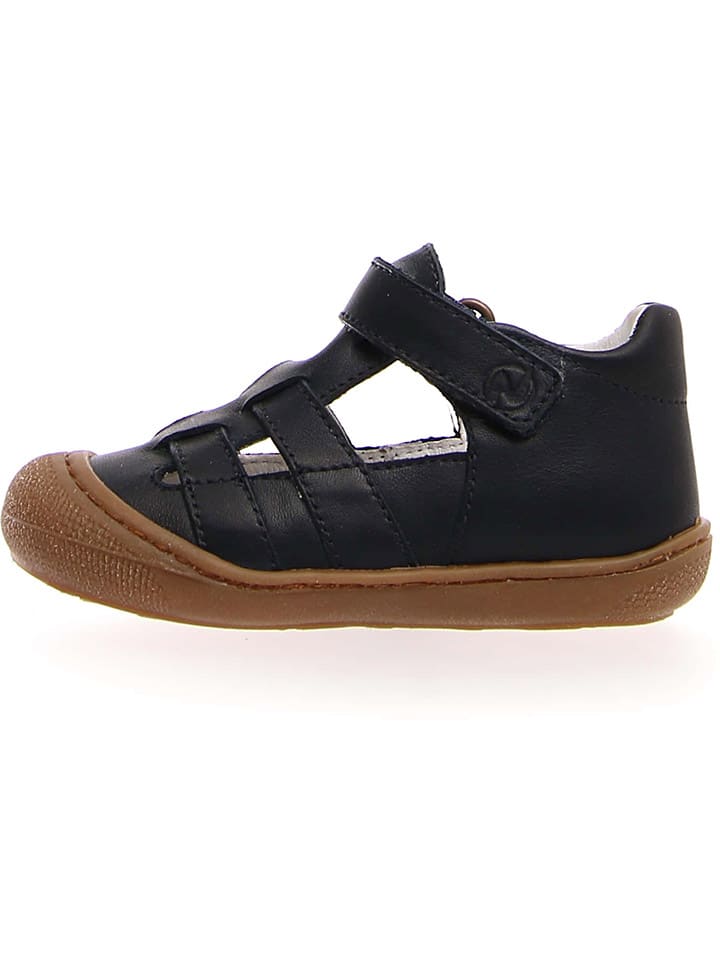 

Naturino Кожаные полусандалии "Беде" черного цвета