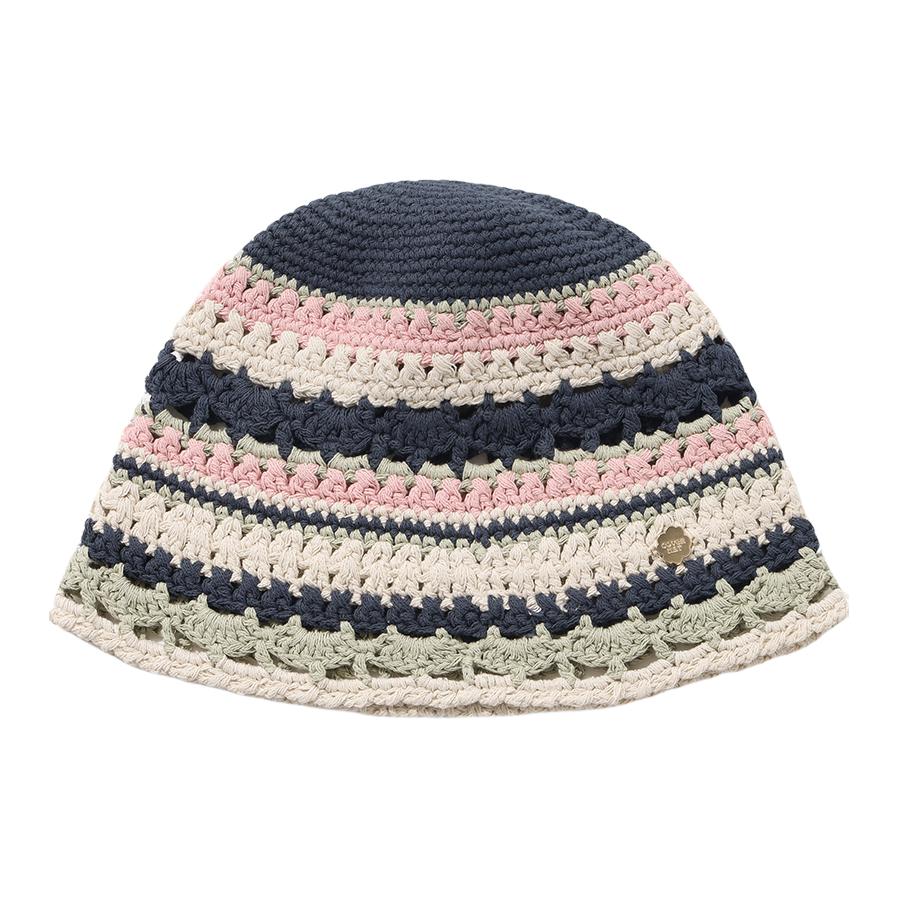 

Хлопок, лён, модифицированный полипропилен, шапка-бини Women's Blue COVERNAT, синий