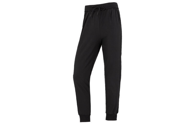 

Трикотажные спортивные штаны женские черные Adidas