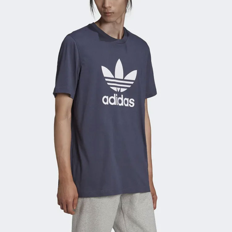 Adidas Originals Футболка мужская Contour Marine Blue — фото 3