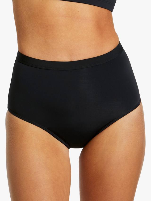 

Плавки бикини с высокой талией Period Swim Love Luna, Black