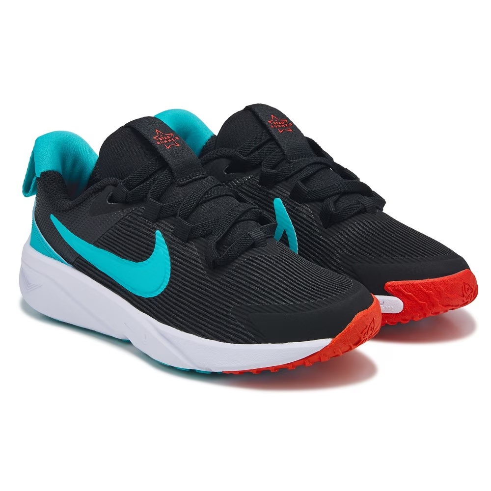 

Детская беговая обувь Nike star runner 4 для малышей, black/blue/red