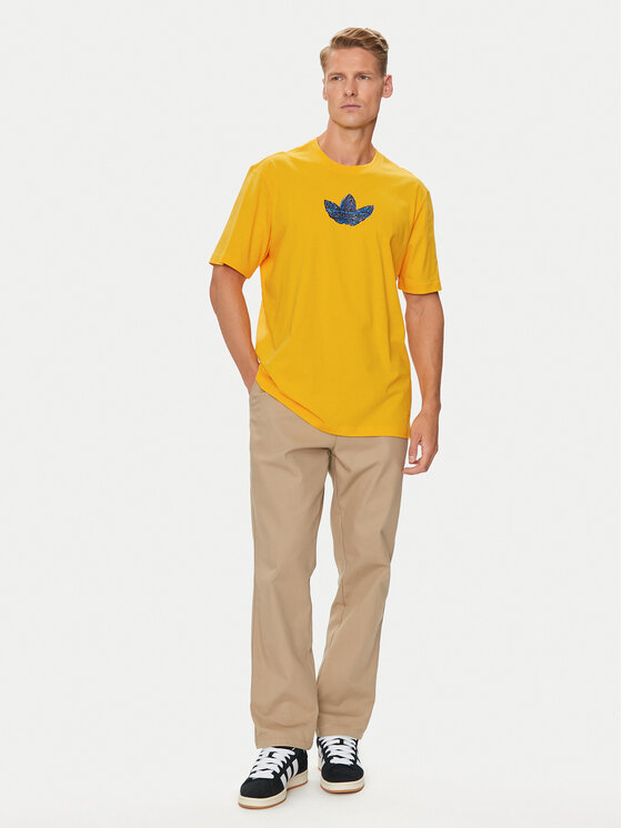 Футболка regular fit Supply Sport IZ2572 Adidas, желтый — фото 2