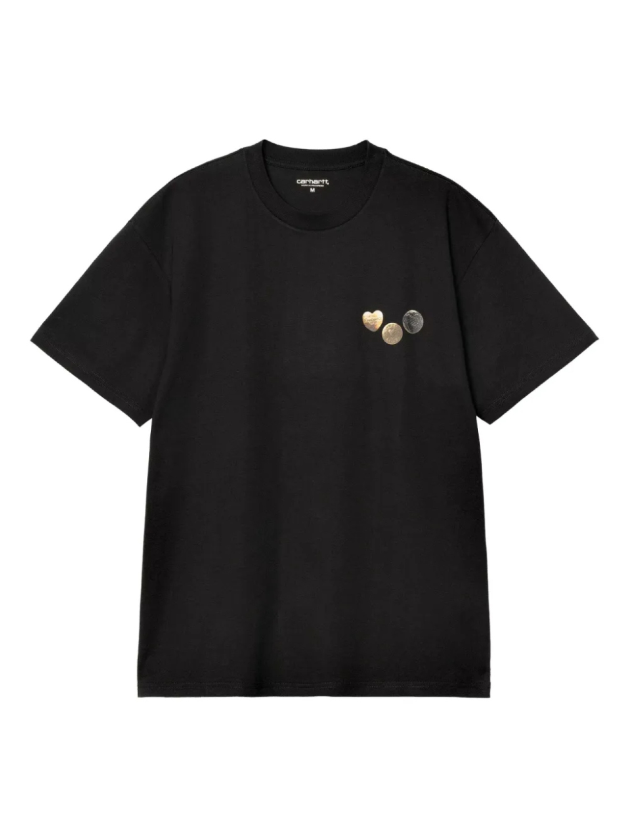 

Футболка из органического хлопка Carhartt WIP, черный