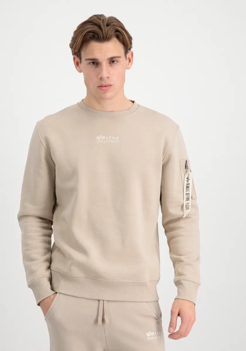 

Свитер Alpha Industries " Alpha Industries Мужчины - Толстовки Organics EMB Sweater ", бежевый