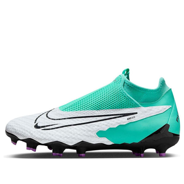 

Кроссовки phantom gx academy mg 'white green' Nike, бирюзовый