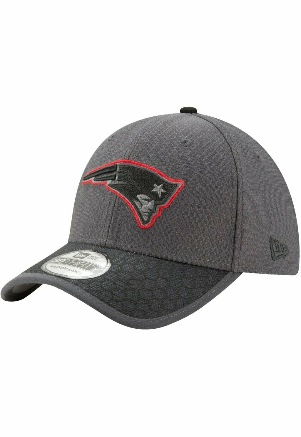 

Бейсболка 39THIRTY NFL SIDELINE NEW ENGLAND PATRIOTS New Era, цвет graphite
