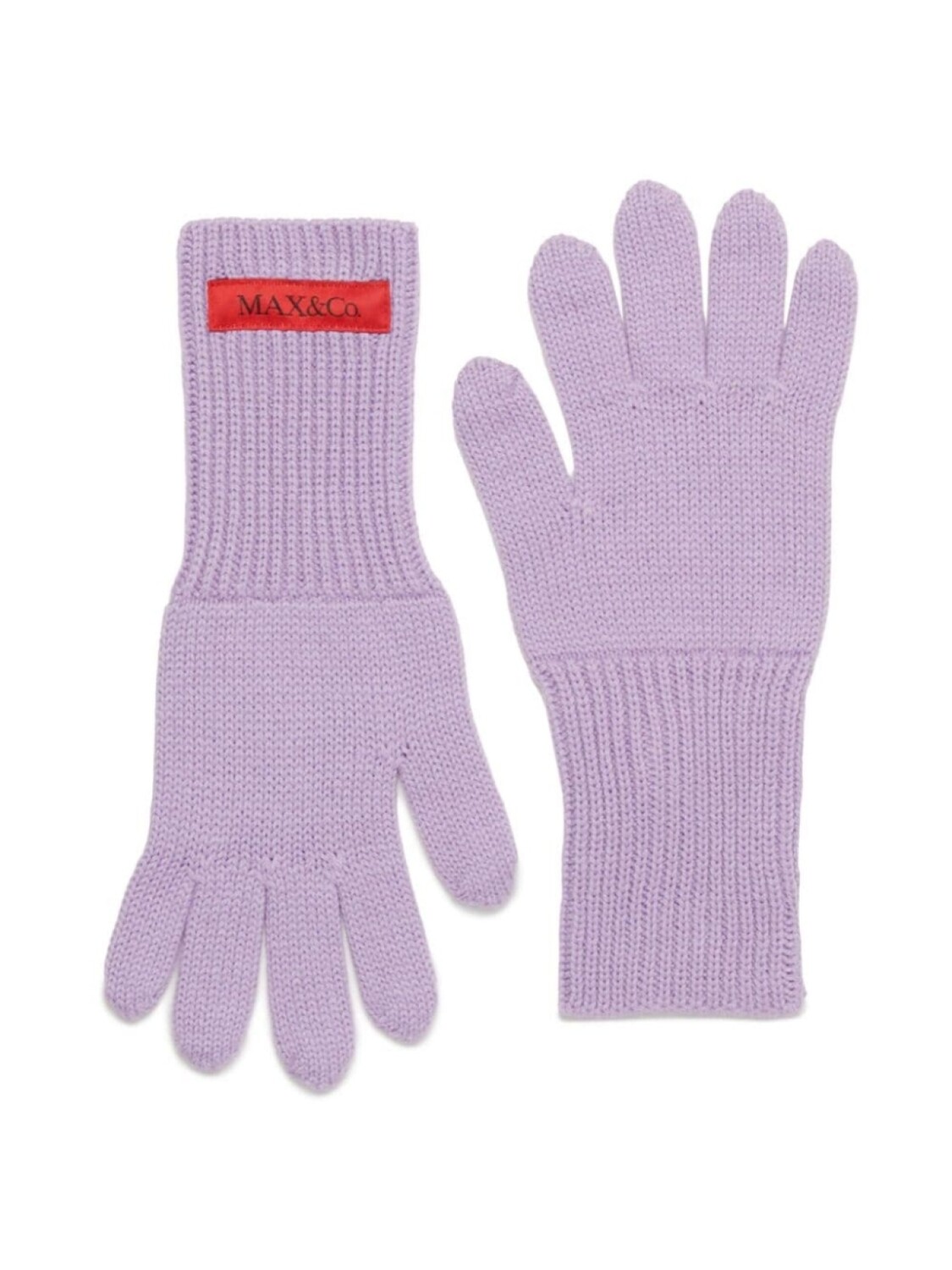 

MAX&Co. Детские перчатки с аппликацией логотипа MAX&Co. Kids, фиолетовый