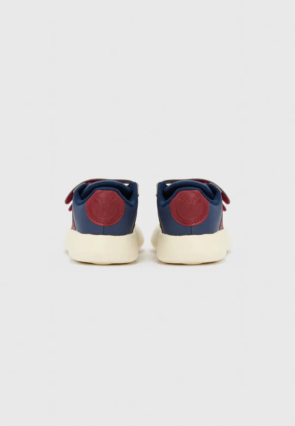 Кроссовки grand court spider-man унисекс для бега по шоссе Adidas Performance, Dark Blue/Active Maroon/Off White — фото 3