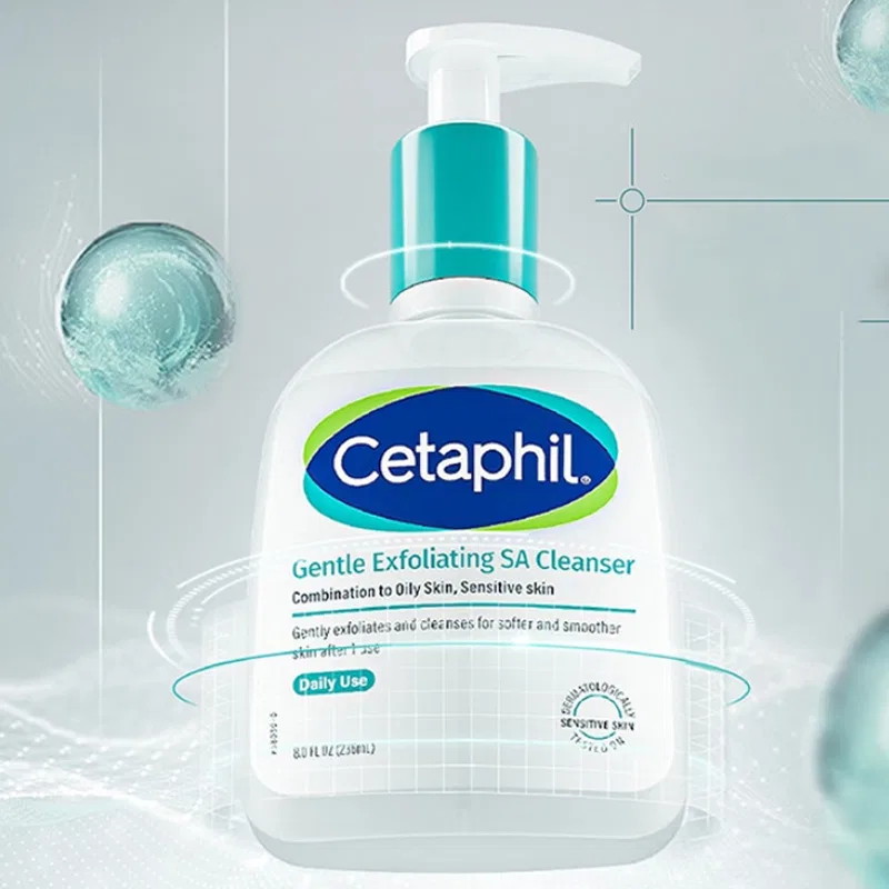 Набор для ухода за кожей Cetaphil салициловая кислота 2 предмета — фото 3