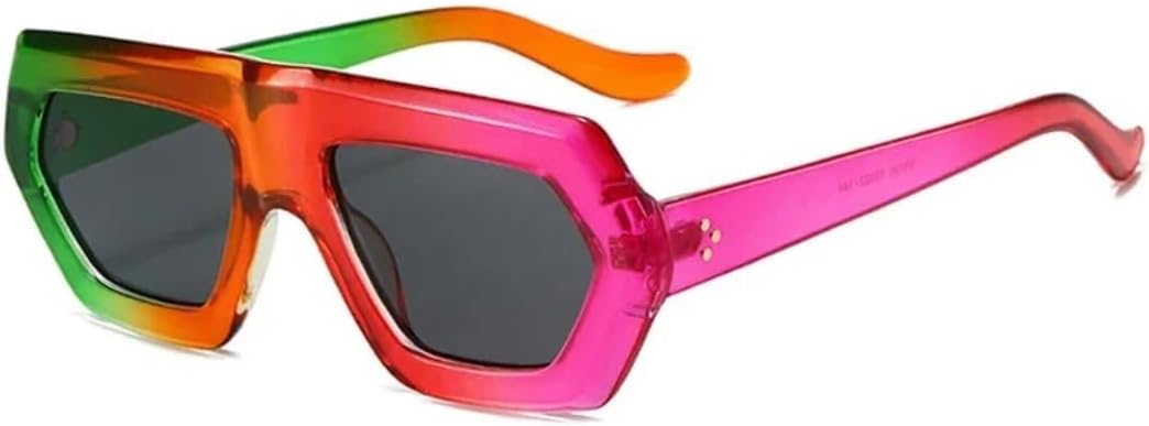 

Солнцезащитные очки с защитой UV400 | Градиентные прозрачные линзы с леопардовым принтом | Для женщин и мужчин | Для занятий спортом на открытом воздухе и вождения LXLHWN, Colorful Black