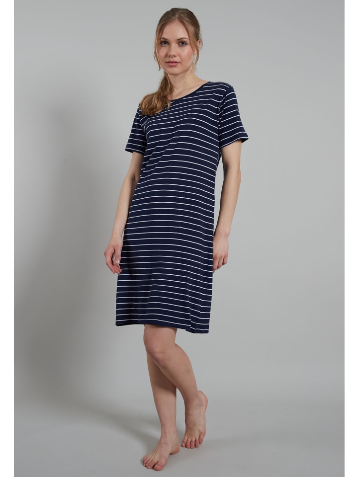 

Ночная рубашка Josselin в синюю и темную полоску Götzburg