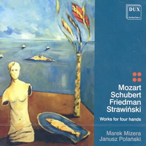 

CD диск Mozart / Mizera / Polanski: Works for Four Hands