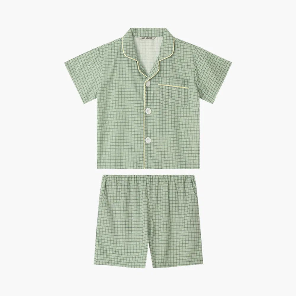 Детский короткий пижамный комплект Peppermint из модала от Jo'S Lounge
