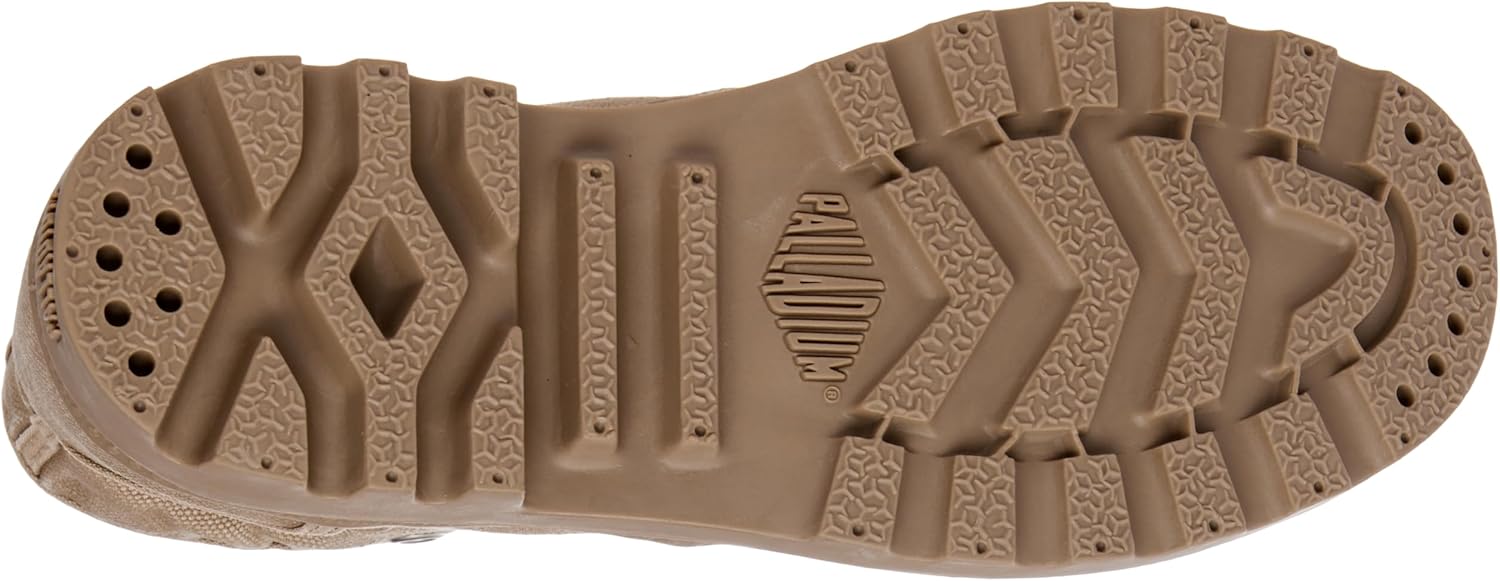 Мужские ботинки Palladium Pampa Hi, веганские тканевые ботинки на шнуровке, бежевый — фото 2