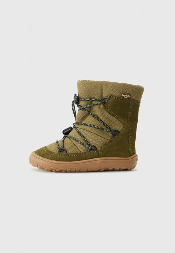 Зимние ботинки barefoot tex track wool Froddo, Olive
