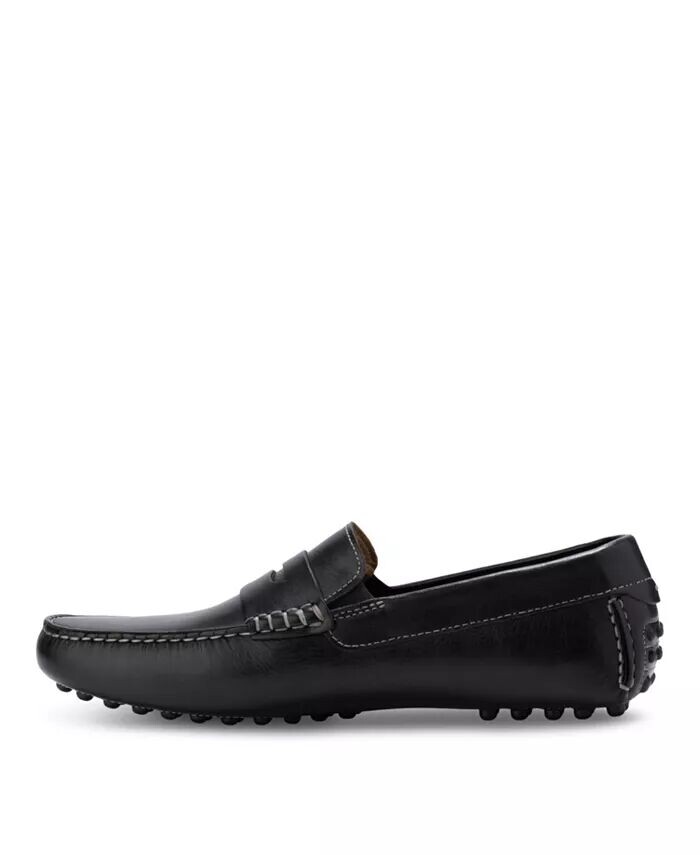 Мужские кожаные повседневные лоферы для вождения Henderson Eastland Shoe, черный — фото 4