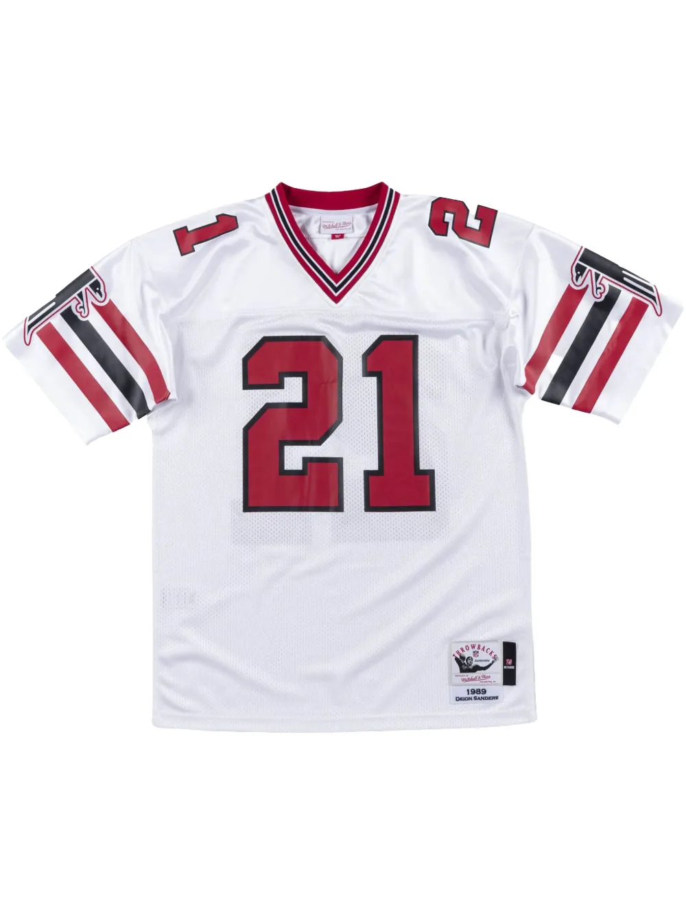 

Топ NFL Authentic Falcons 1989 Deion Sanders Mitchell & Ness, белый
