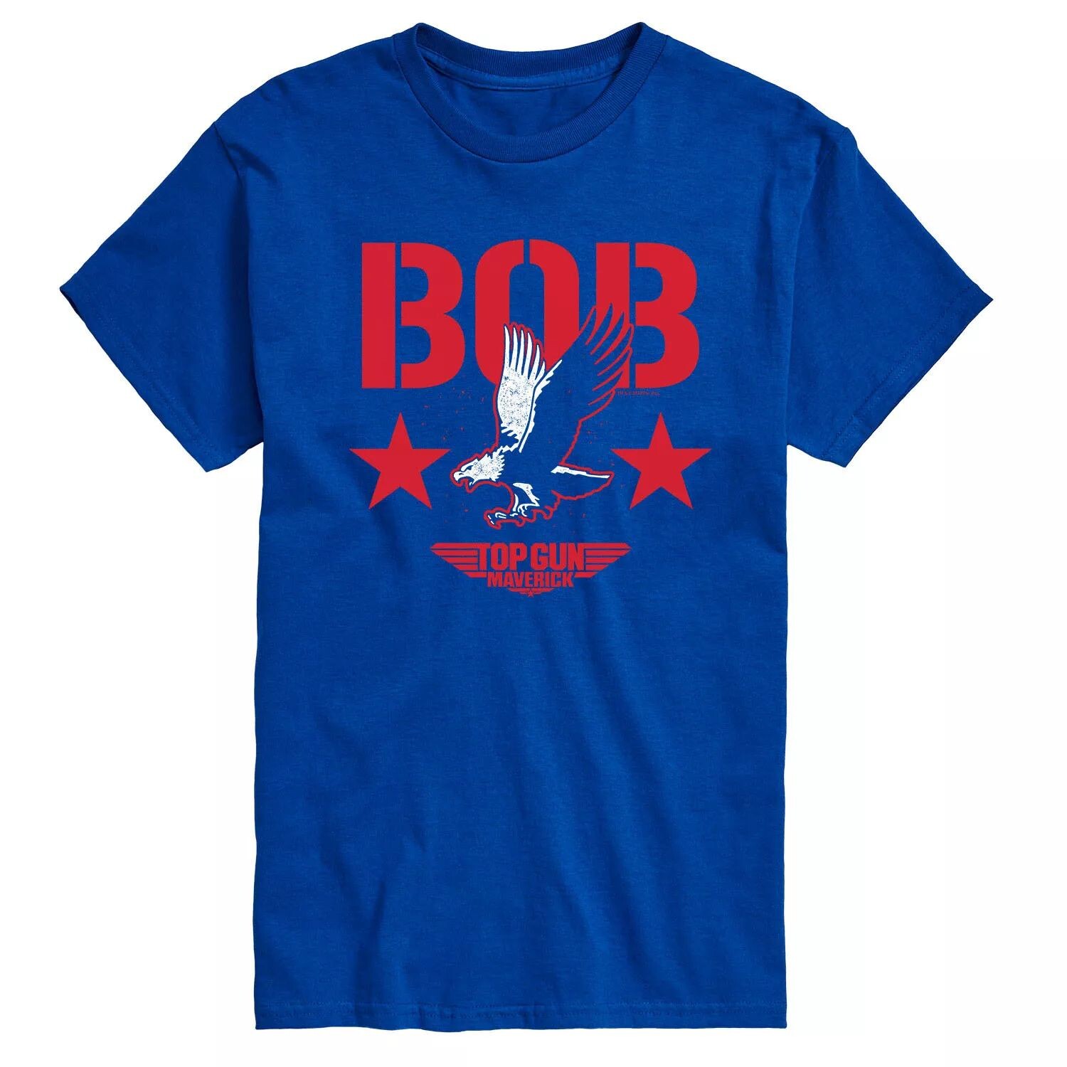 

Футболка Big & Tall Top Gun Maverick Bob, Blue Licensed Character, синий