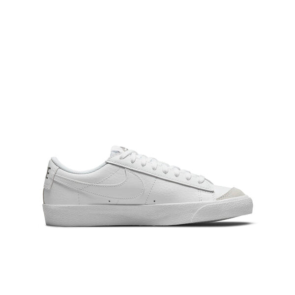 Кроссовки blazer low '77 'white flat pewter' Nike, белый — фото 2
