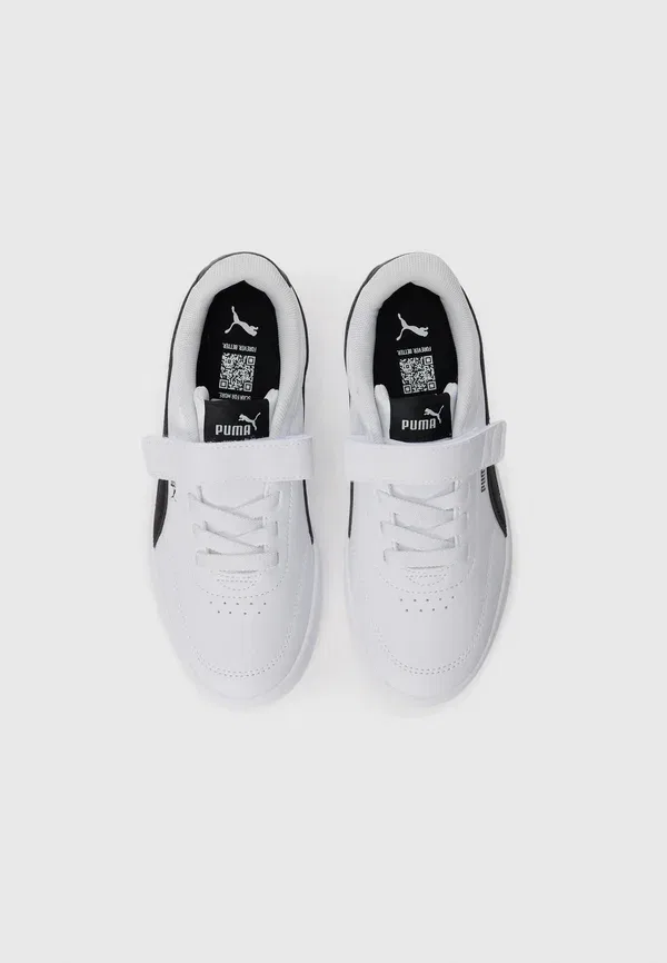 Кроссовки детские Puma Court Classic Clean AC+ PS, белый/черный — фото 4