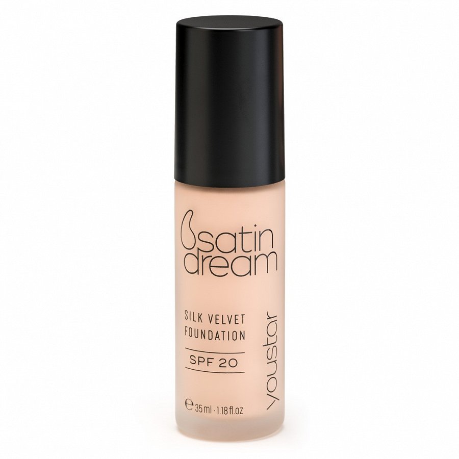 

Жидкая основа satin dream foundation spf20 Youstar, цвет nr. c10, 35 мл