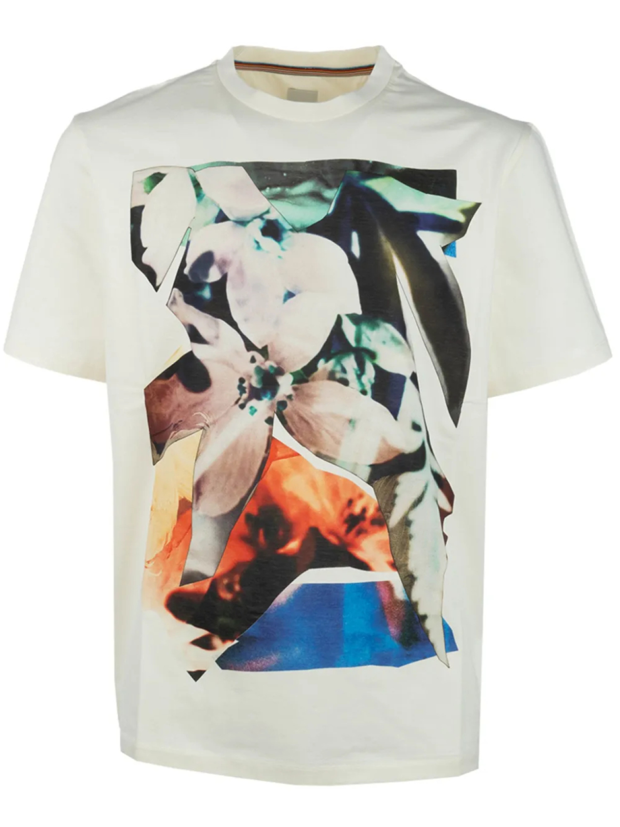 

Футболка Paul Smith floral-print, белый