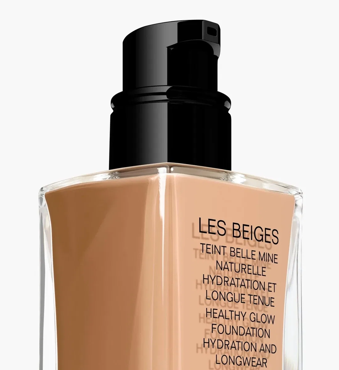 Естественный тон с эффектом свежей кожи, увлажнение и стойкость CHANEL, бежевый — фото 2