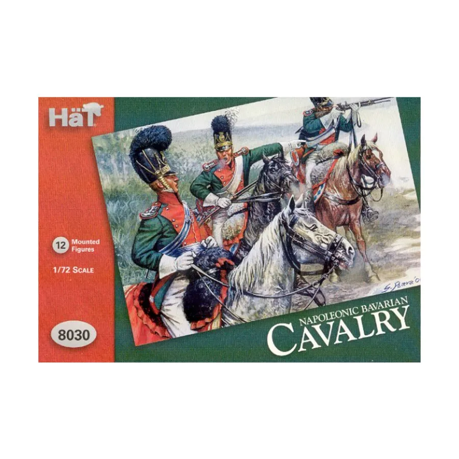 

Наполеоновская баварская кавалерия, Historical Plastic Military Figures - Napoleonic (1:72) (Hat Industries)