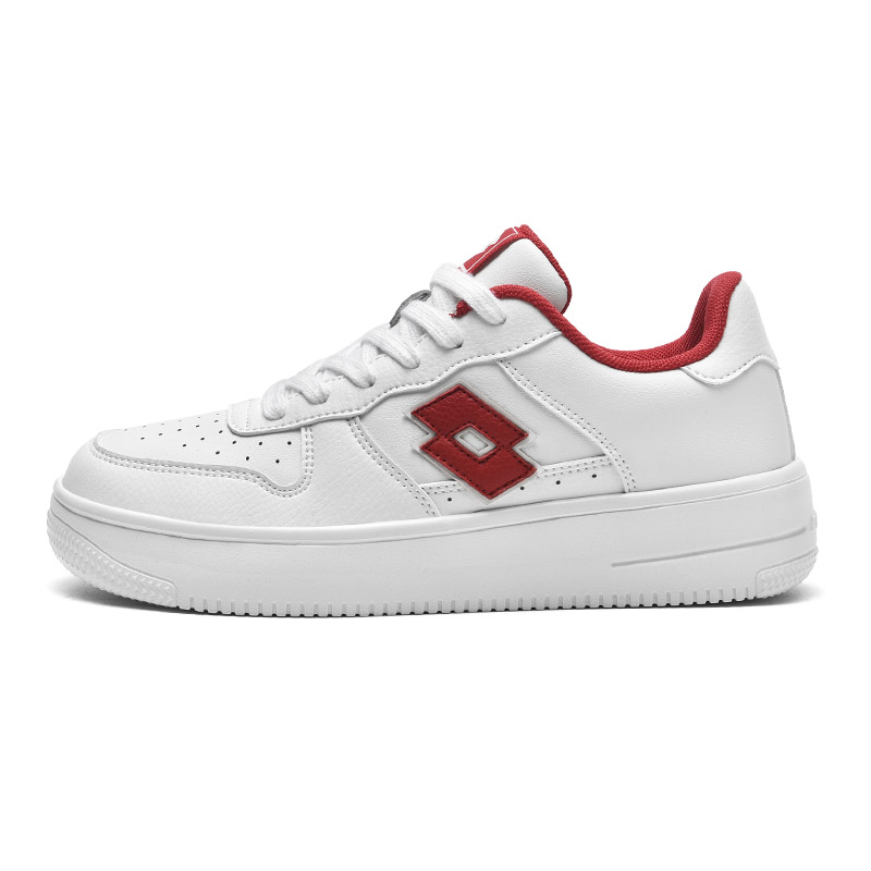 

Кроссовки LOTTO Skateboarding Shoes Women's Low-top White/red, красный