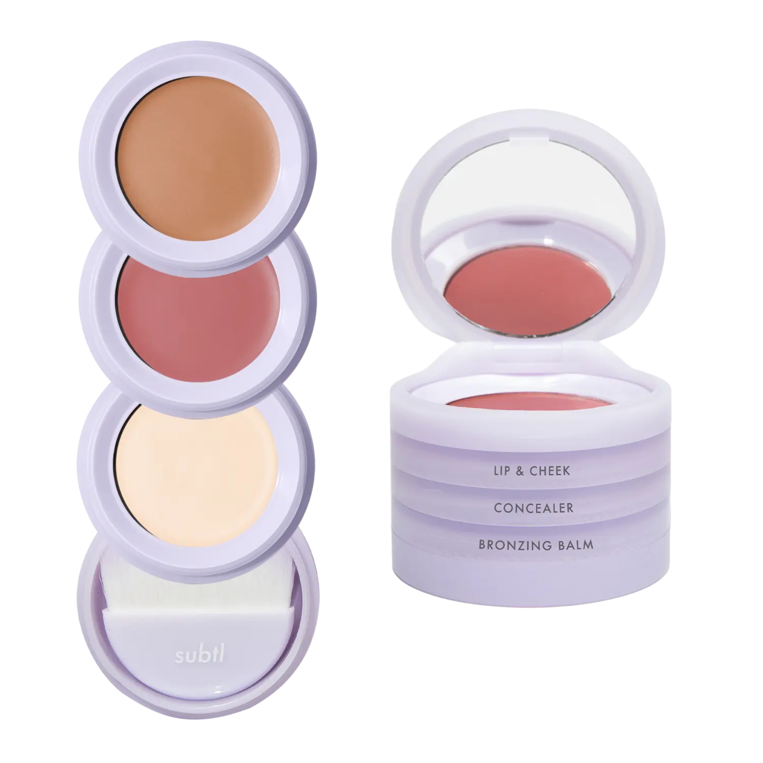 

Крем-стейк 3-в-1 SUBTL. Beauty, 001C (Blur imperfections with 001C. Perfect for fair skin tones with cool undertones)