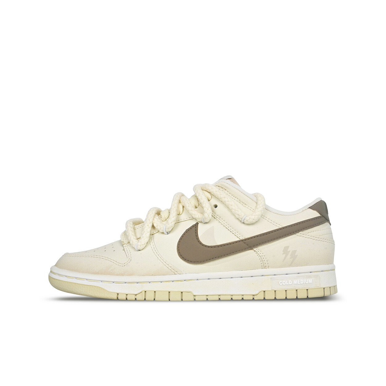 

Кроссовки Nike Dunk Skateboarding Shoes Men Low-top Brown, коричневый