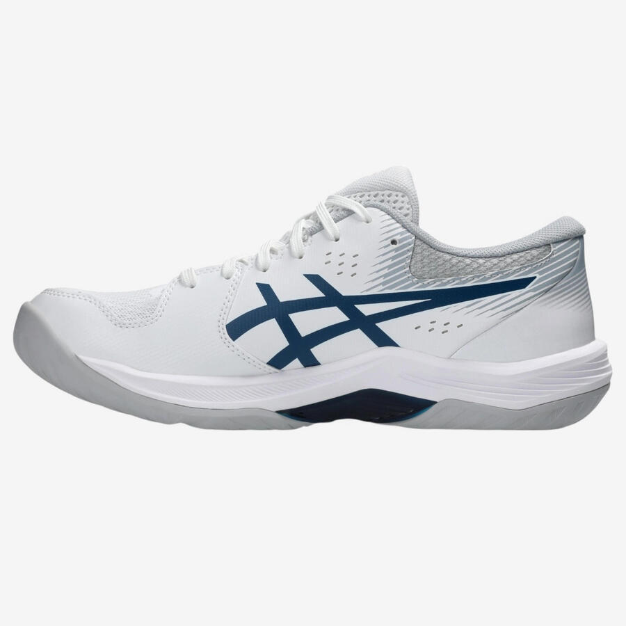 Женские/мужские волейбольные кроссовки ASICS Beyond FF Gel Low 105 синие/белые — фото 2
