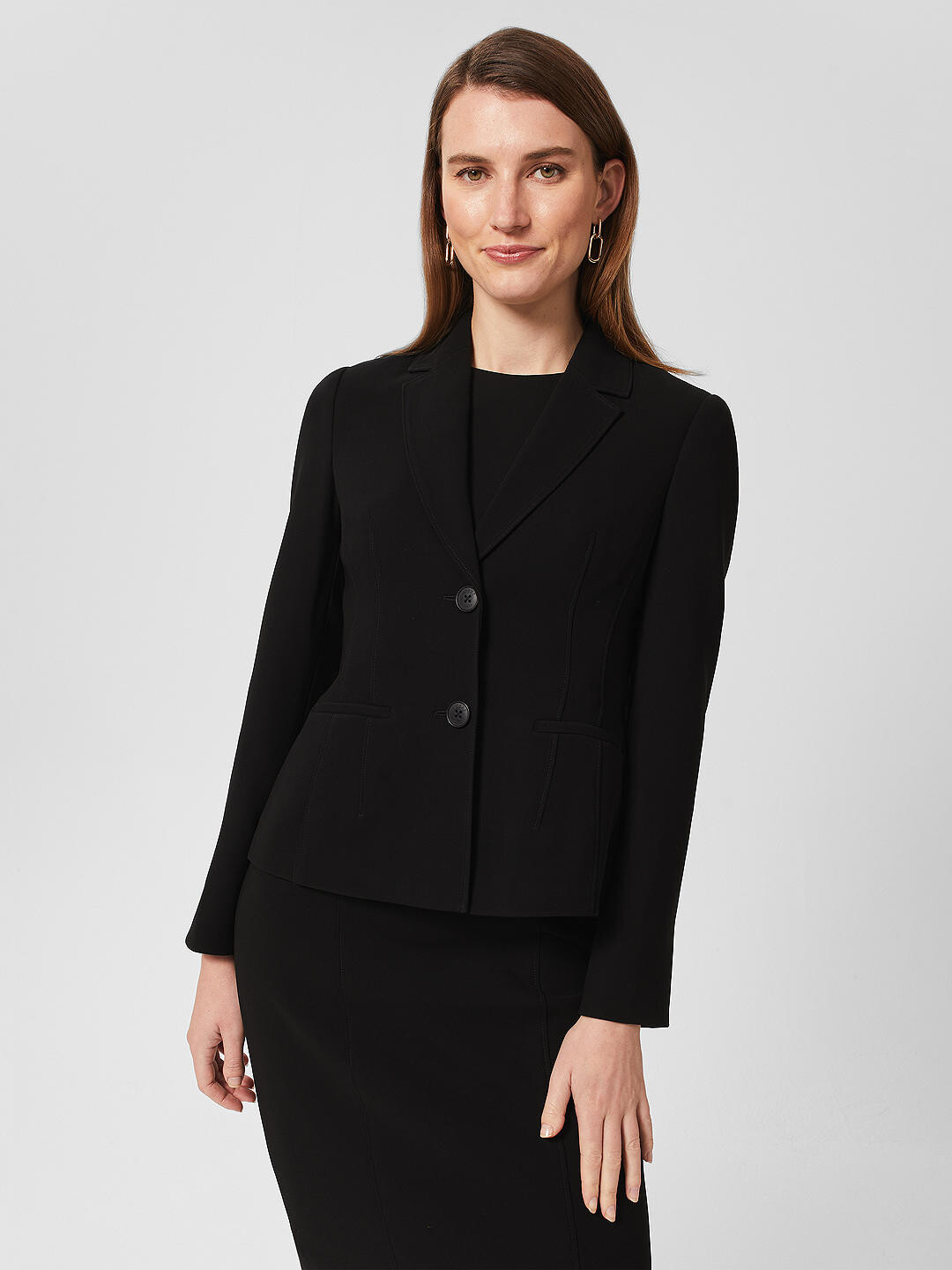 

Куртка Hobbs Petite Mel, черная, Черный, Куртка Hobbs Petite Mel, черная