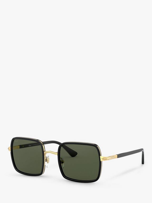 

Квадратные солнцезащитные очки унисекс po2475s Persol, цвет Gold/Black