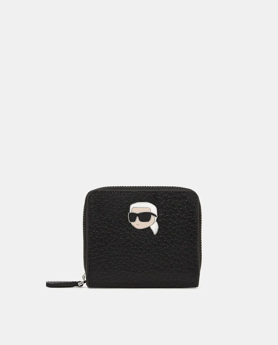 

Средний кошелек на молнии Karl Lagerfeld, черный