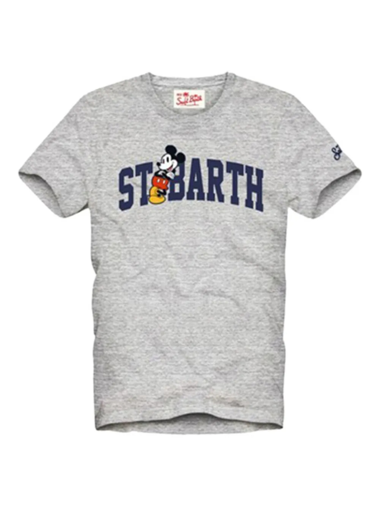 

MC2 Saint Barth футболка с круглым вырезом, серый