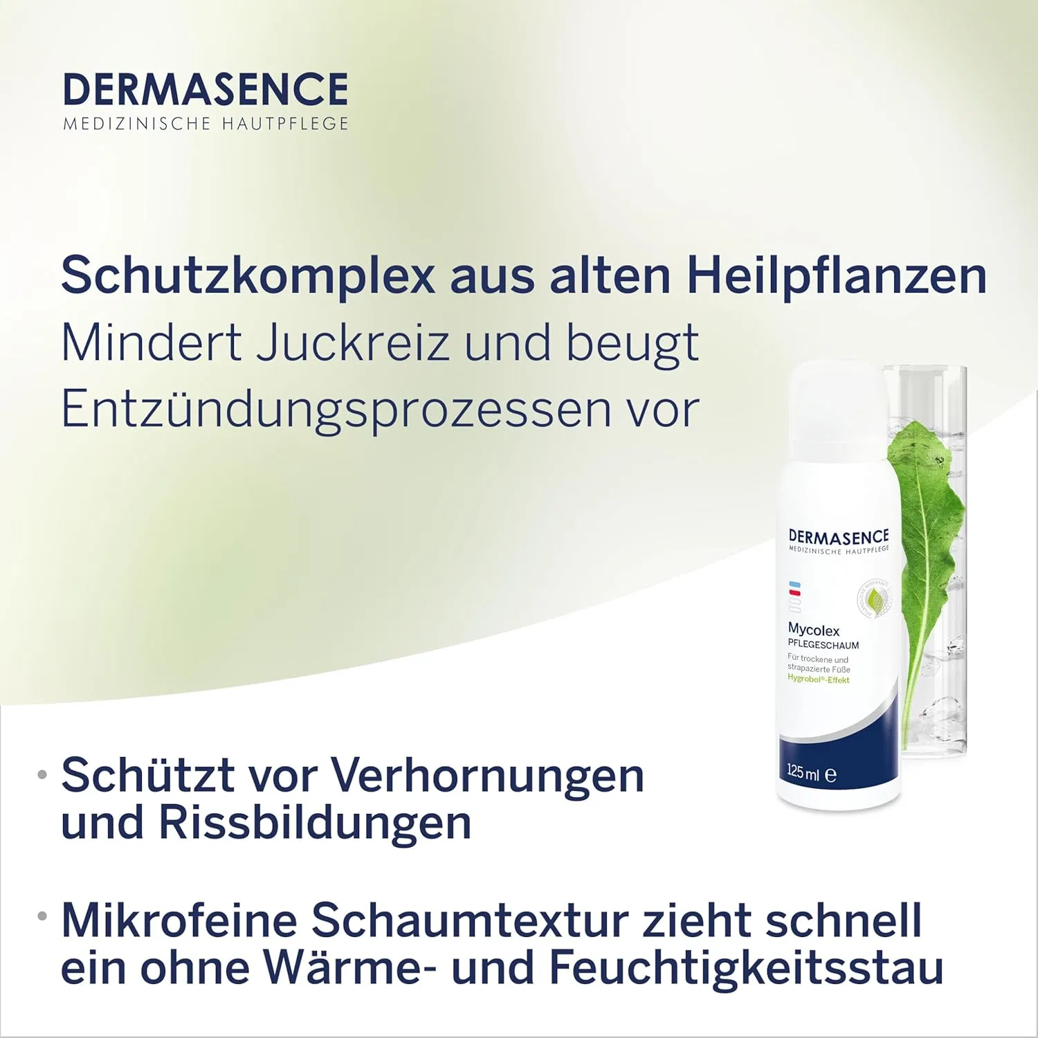 Пенка для ухода за ногами DERMASENCE Mycolex, 125 мл Dermasence — фото 4