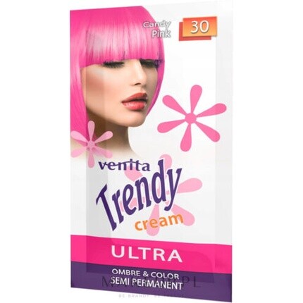 

Cosmelogia Полуперманентный крем-тонер для волос Venita Trendy