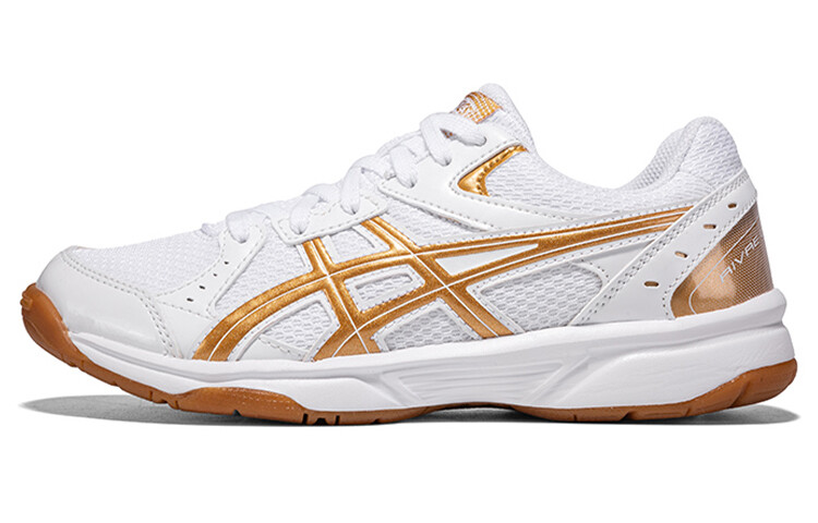 Кроссовки Asics Unisex, белый/золотой